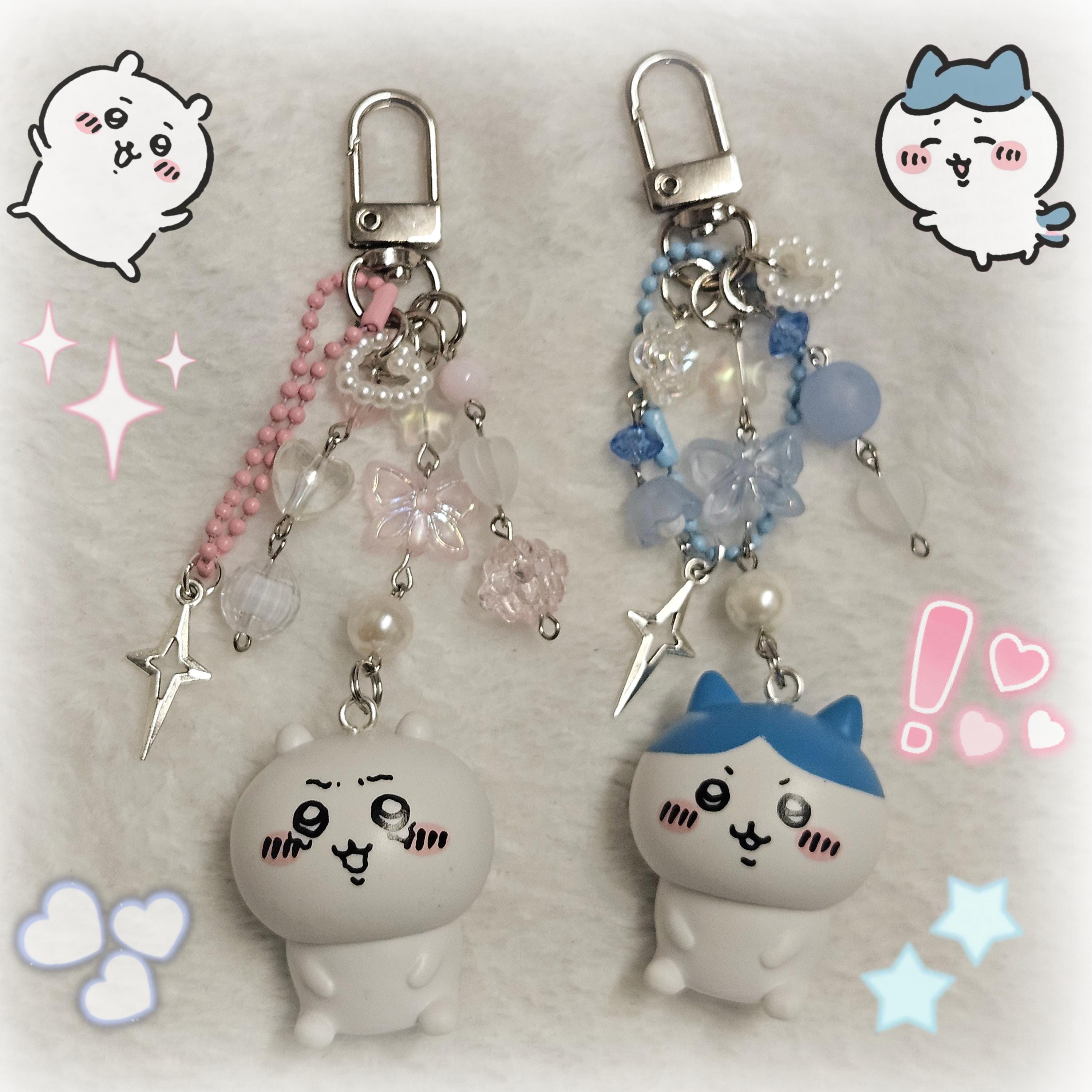 Chiikawa Spring Keychain Upcycled Chiikawa Keychains!! - Etsy