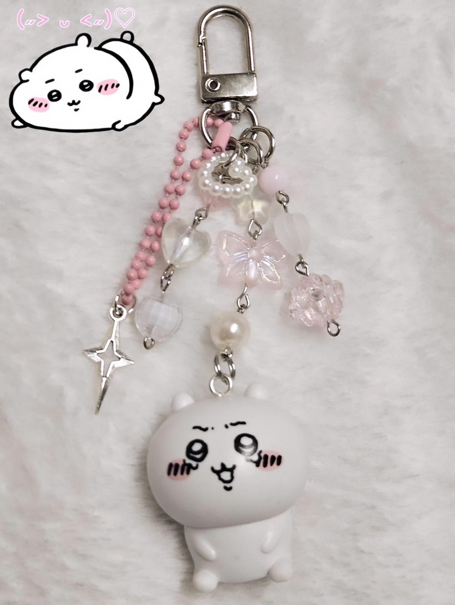 Chiikawa Spring Keychain Upcycled Chiikawa Keychains!! - Etsy