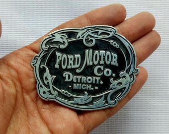 Vintage Ford BRONCO TRUCK Parts MUSTANG Sign Badge Logo Van Tracktor Emblem Placca Plakette LG316