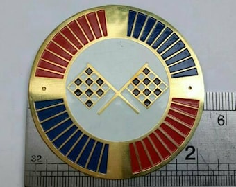 Vintage ULMA Emblem Badge Variasian Vespa Emblem Placca Plakette Plate LG370