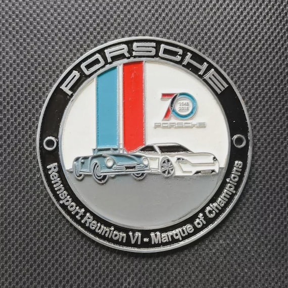 Vintage Porsche PCA Rennsport Reunion Vl 70th Anniversary Grill