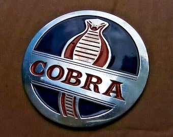 Vintage shelby cobra ac 289 car badge logo rear emblem mk2 csx 2055 2132 Placca LG303