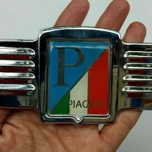 Badge Vespa Wings + Emblem Vespa Piaggio Logo P/ Flag Italy Resin Badge LM371