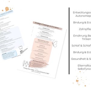 Parent Handout Set for Under-3s (0-3 years) | Development, Sleep, Nutrition & Autonomy Phase | Early Childhood Educator Templates for Daycare and Nursery (PDF)