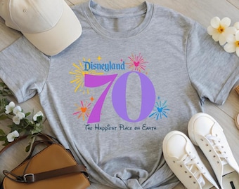 Disneyland 70th Anniversary T-Shirt, Family Vacation Tee