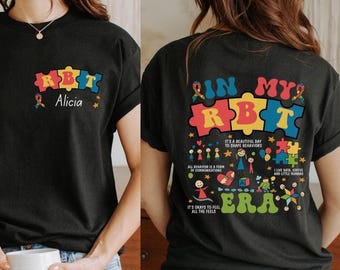 Shirt In My RBT Era, geregistreerd gedragstechnicus, cadeau speciaal onderwijs