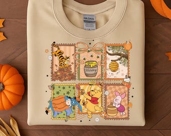 Retro Winnie The Pooh Fall Sweatshirt