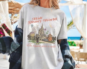 Retro Mickey Mouse Disneyworld Shirt, Family Vacation Tee
