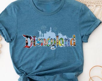 Disneyland Characters Shirt, Mickey and Friends Tee, Disney World Vacation Shirt, Disney Castle Shirt, Disney World Trip Shirt, WDW Shirt