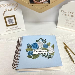 Kundenspezifische gemalte Hochzeitsbibel