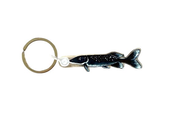 Northern Keychain – Original Fish Art Accessory | Nature Lover Gift