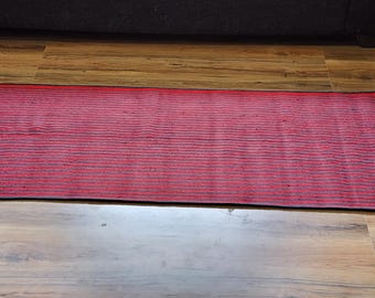 Handwoven Jute & Cotton Rug, Eco-Friendly Boho Decor