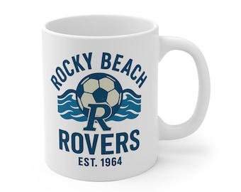 The Three Investigators - Rocky Beach Rovers Football Club - Ceramic Mug - Rocky Beach