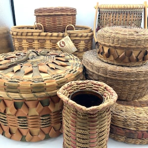 Vintage Native American Baskets - Etsy