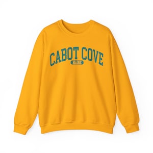 Murder She Wrote Sweater | Cabot Cove | Maine | Fan | Fictional | Gift | Unviersity | School Gold