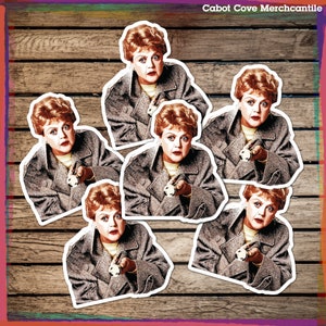 Jessica Fletcher | Murder She Wrote | Vinyl Decal Sticker | Waterproof