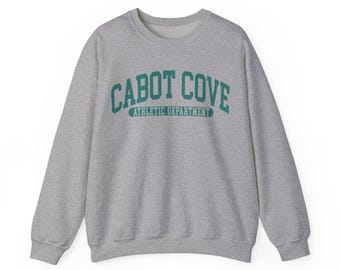 Murder She Wrote Sweater | Cabot Cove Athletic Department | Fan | Fictional Town | TV | Gift | Unviersity | High School