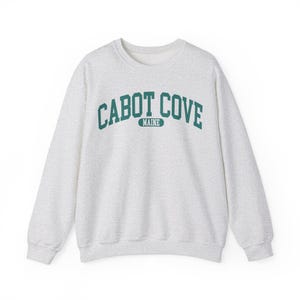 Murder She Wrote Sweater | Cabot Cove | Maine | Fan | Fictional | Gift | Unviersity | School Ash