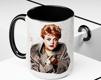 Murder She Wrote Mug | Jessica Fletcher | Mystery | Sinister | Quote | Angela Lansbury