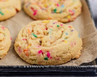 Receta de galletas Funfetti / PDF imprimible / Descarga instantánea