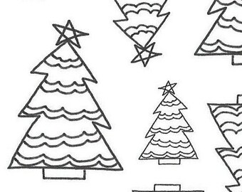 CHRISTMAS TREE sticker sheet