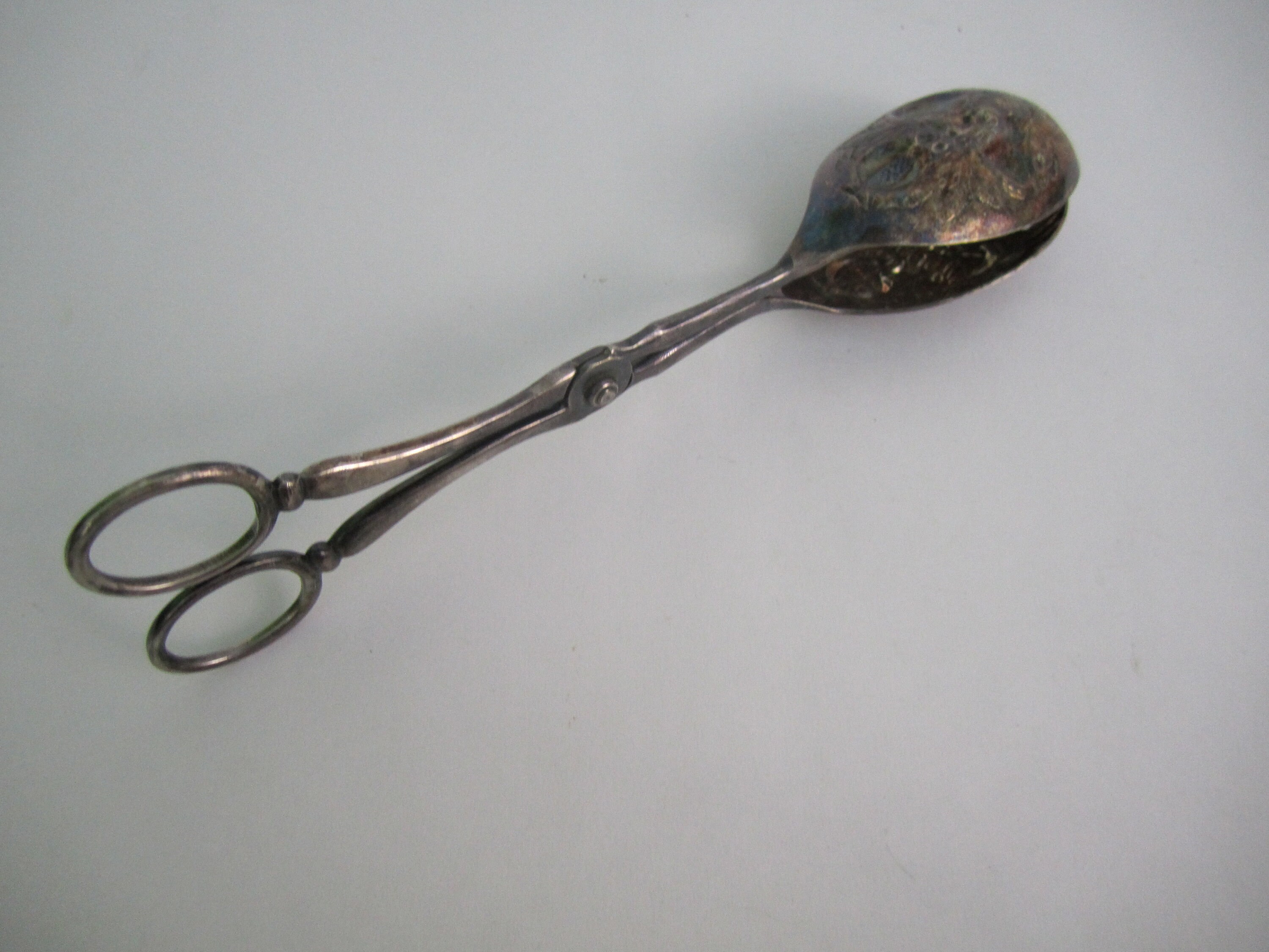 Silver Plate Salad Tongs Cromwell EPNS A1 Sheffield Etsy