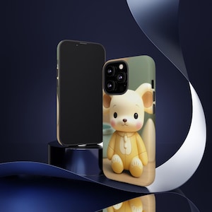 Funda para teléfono con diseño de animales adorable, estilo kawaii, regalo para adolescentes, cumpleaños, diseño de dibujos animados, protege tu teléfono.