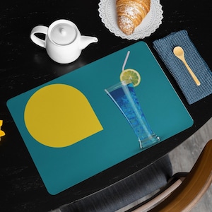 Luxury Placemat, Everyday Dining Table Decor, Single Elegant Table Mat, Minimalist Dinner Setting, Modern Kitchen Accessories, Home Decor