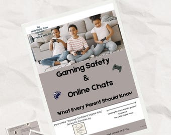 Online Gaming Safety Guide | Parent Tips, Essential (PDF)