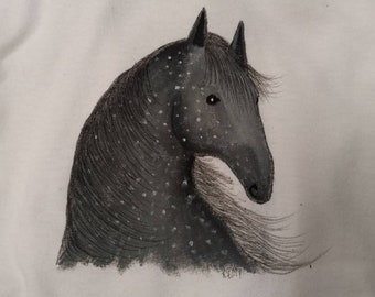 Handpainted tee shirt size 3x