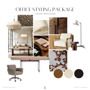 Custom Office Styling Package: Mood Board & Styling Guide (Digital PDF)