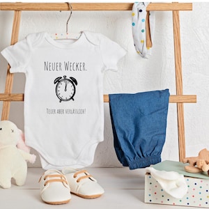 Cute baby romper with funny saying