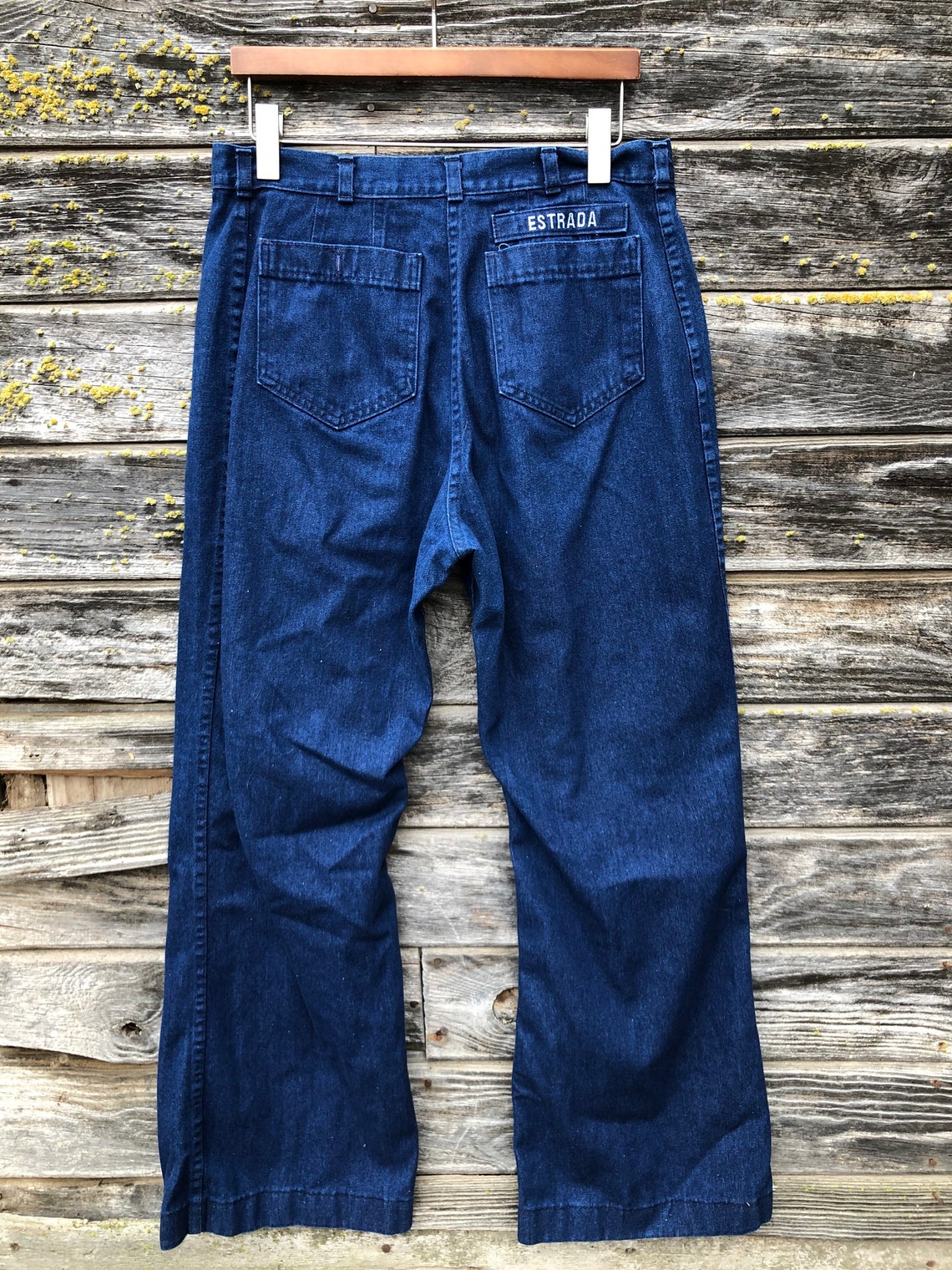Vintage Seafarer Jeans 32x30 1970s sailor denim utility | Etsy