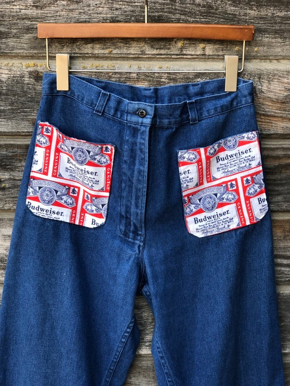 Vintage Custom Jeans Patched Seafarer 