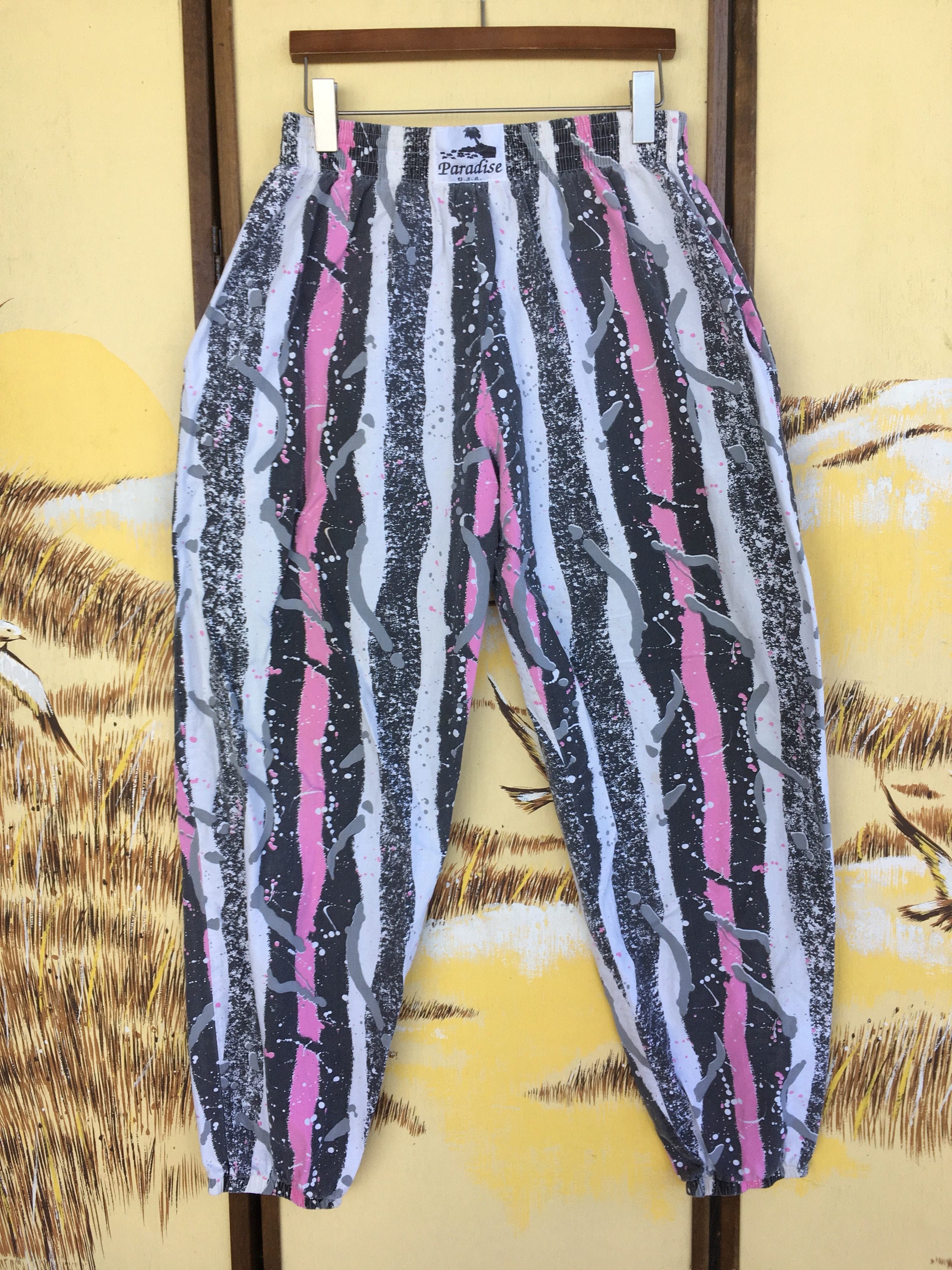 Vintage Parachute Pants 80s 90s, MC Hammer Pants, 1990s Vintage Parachute Pants 80s 90s, MC Hammer Pants, 1990s