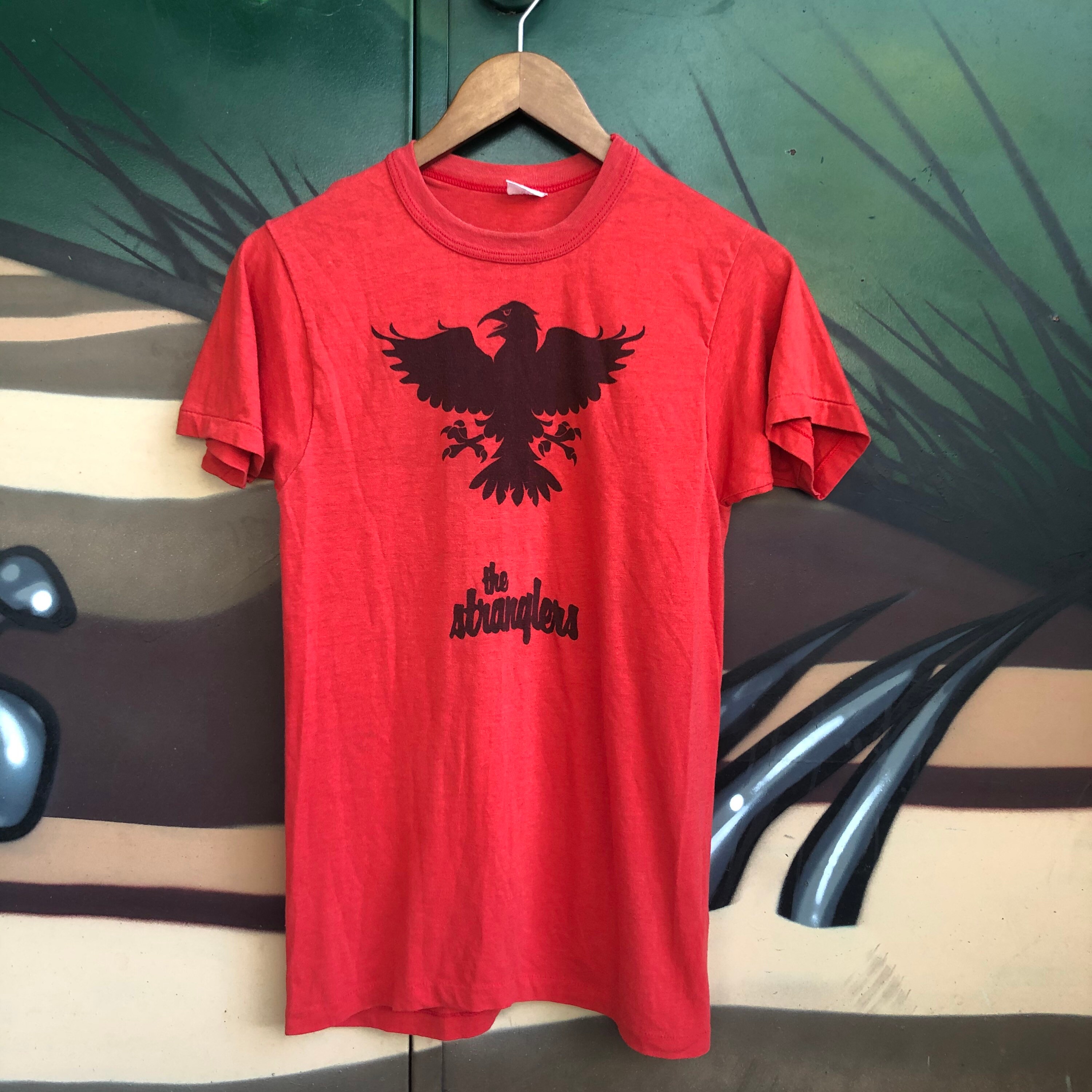 Vintage Stranglers T-shirt the Raven Album 1979 RARE Single Stitch