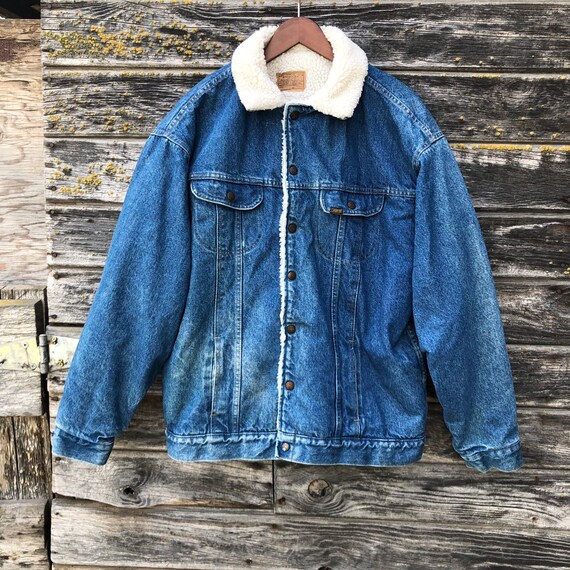 vintage sears denim jacket