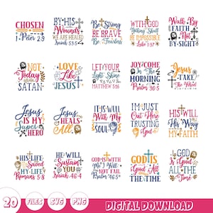 Boho Elegant Christian Svg Png Bundle, Bible Verse svg, Scripture svg, Sleeve Shirt Design Svg, God Jesus Svg, Psalm Svg, Love Faith Svg Png