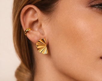 Giuliana - Boucles d’oreilles clip sans perçage | Argent 925 & Argent plaqué or