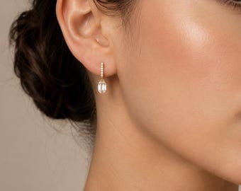 Juliette - Ohrclips ohne Ohrlöcher | 925er Sterlingsilber & vergoldetes Silber