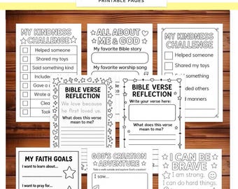 Scheda di lavoro sugli obiettivi della fede cristiana: attività di crescita spirituale per bambini (download PDF)