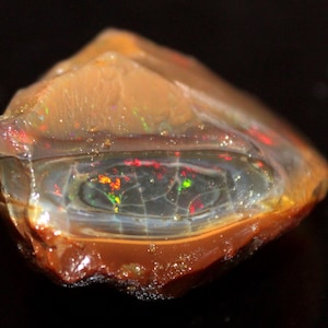 131.90 Carats! Opal Rough, Natural Ethiopian Oil Opal, Specimen Crystal Opal, Welo Fire Flashy Fire Opal Making For Jewelry Opal Rough Gems,