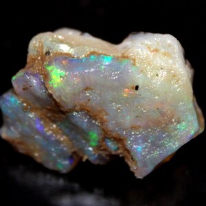 49.85 Carats! Opal Rough, Natural Ethiopian Oil Opal, Specimen Crystal Opal, Welo Fire Flashy Fire Opal Making For Jewelry Opal Rough Gems,