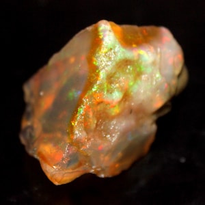 70.90 Carats! Opal Rough, Natural Ethiopian Oil Opal, Specimen Crystal Opal, Welo Fire Flashy Fire Opal Making For Jewelry Opal Rough Gems,