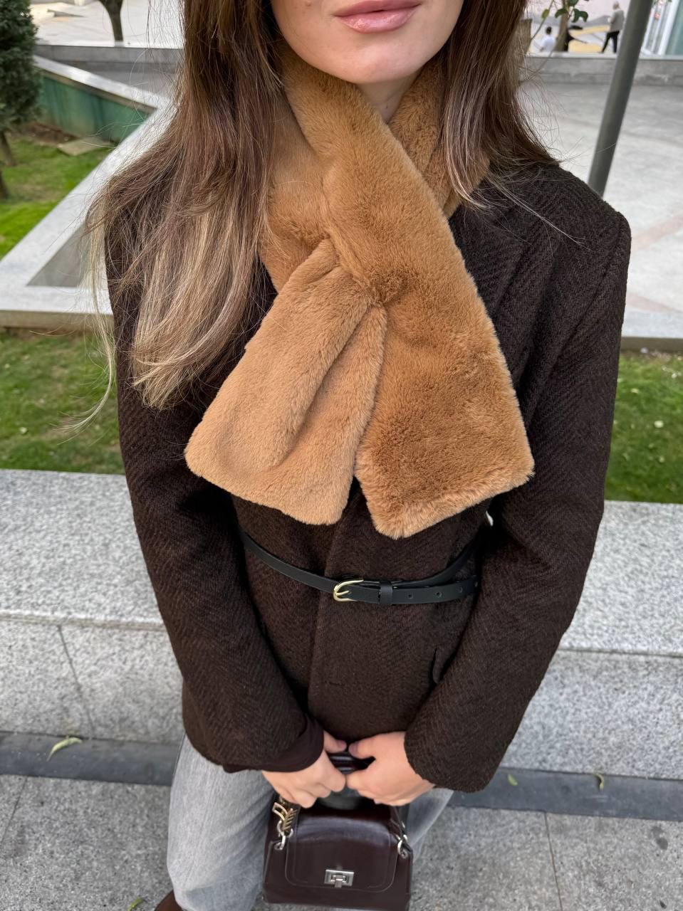 Brown Fur Dress - Etsy