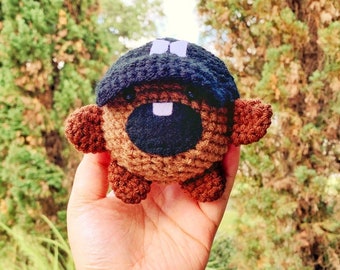 Crochet Shooky with Baseball cap