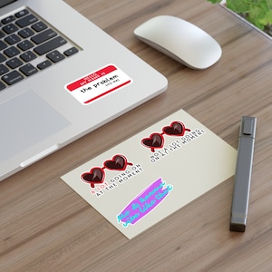 TS 4 Pack Sticker Set | Taylor Swiftie Sticker Sheet | 22 | Taylor&#39;s Version | Swift Merch | Taylor Inspired | Eras Tour | Swiftie
