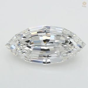 2.52 Karat Marquise Dutch Step Cut Laborgewachsener Diamant, IGI-zertifizierte E-Farbe VS Klarheit, seltener loser Diamant im Labor, super seltener Diamant im Labor gewachsen