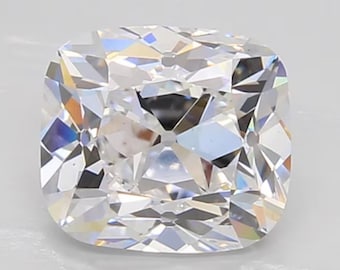 2.17 CT Old Mine Cushion Cut Lab Grown Diamond for Engagement Ring