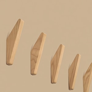 Wooden Coat Hook Wall Mount, Modern Wall Hooks, Entryway wall hooks,Hanger, Wall Hook Wood,Towel Hooks Wood,Wall Hooks Wood,Wood Towel Hooks